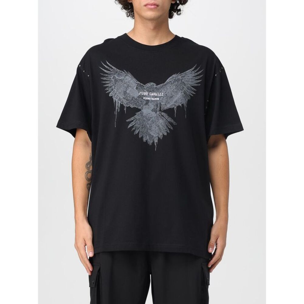 Just Cavalli T-Shirt Men Black